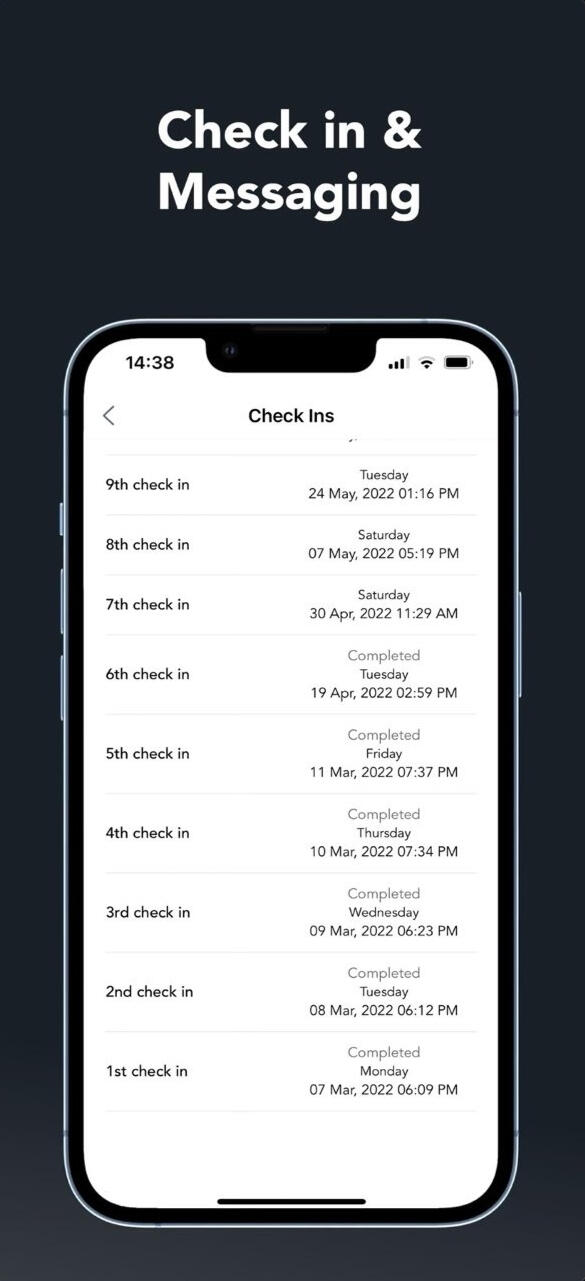 Check-ins